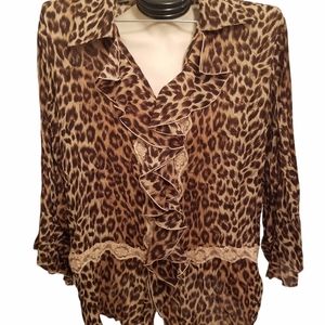 Ashley Stewart blouse SZ 20W